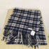 ニューヨーカー NEWYORKER pure cashmere カシミヤ100% チェックマフラー レディース