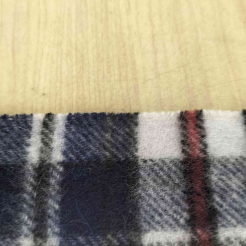 ニューヨーカー NEWYORKER pure cashmere カシミヤ100% チェックマフラー レディース