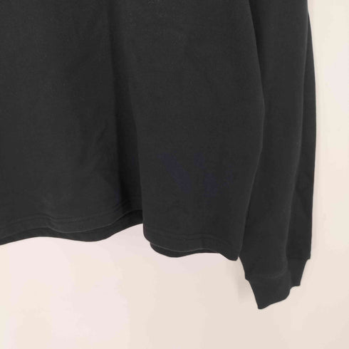 ザラ ZARA TEXT PRINT QUARTER-ZIP SWEATSHIRT ジッパー付きテキストスウェットシャツ メンズ import:M