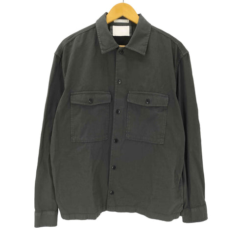 ザラ ZARA WASHED RELAXED FIT OVERSHIRT ウォッシュ加工リラックスフィットシャツジャケット メンズ import:S