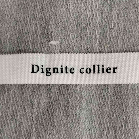 ディニテコリエ Dignite Collier フレンチスリーブ プリント カットソー レディース FREE