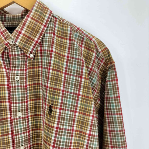 ラルフローレン RALPH LAUREN BLAIRE L/S ボタンダウンシャツ メンズ import:L