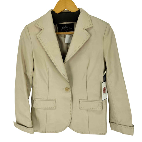 PIELITA by MOON BAT lamb leather レザーテーラードジャケット レディース JPN:9号