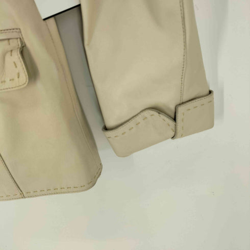 PIELITA by MOON BAT lamb leather レザーテーラードジャケット レディース JPN:9号