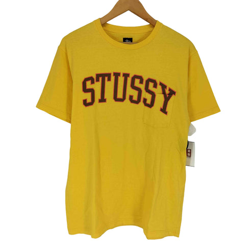 ステューシー Stussy ロゴプリント クルーネック S/S Tシャツ メンズ L
