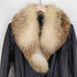 LANAP calf suede カーフスエード ファー レザー コート レディース JPN:11号