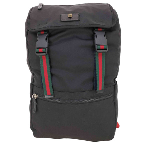 グッチ GUCCI シェリーライン テクノキャンバス バックパック メンズ
