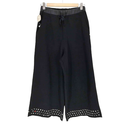 ディーゼル DIESEL 裾スタッズ スウェットワイドパンツ レディース JPN:S