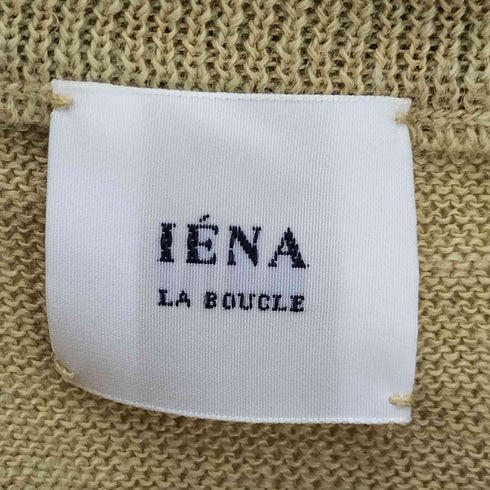 イエナ IENA ノースリーブ ニット ベスト レディース