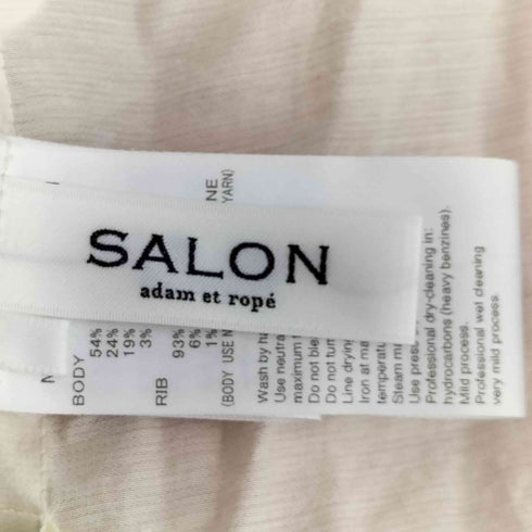サロンアダムエロペ SALON adam et rope 24SS シアー クロップド ブルゾン ジャケット レディース FREE