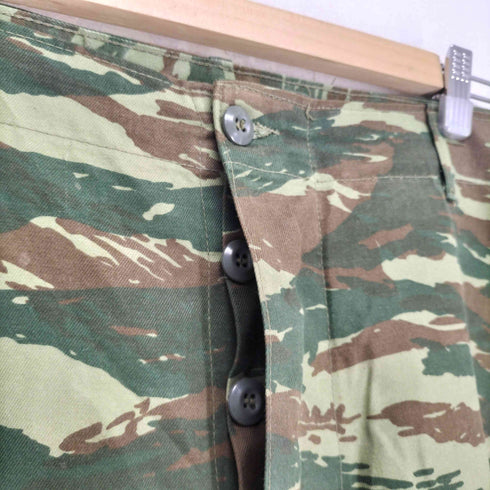 ユーロミリタリー Euro military ギリシャ軍 リザードカモ柄 カーゴパンツ メンズ