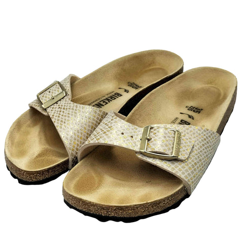 ビルケンシュトック BIRKENSTOCK 別注 SHINY PYTHON MADRID レディース EUR:35