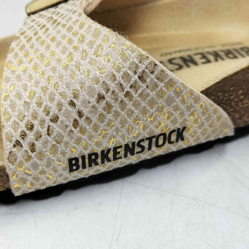 ビルケンシュトック BIRKENSTOCK 別注 SHINY PYTHON MADRID レディース EUR:35
