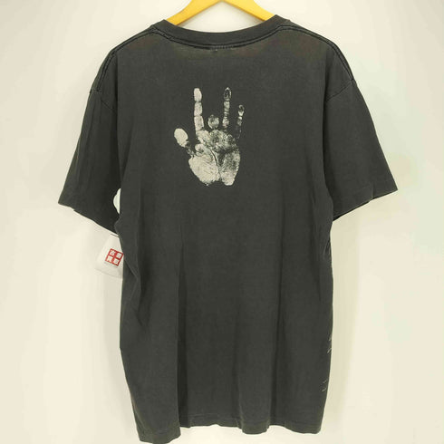 ウインターランド winterland 80-90S 袖裾シングル ロックバンド オールプリント クルーネックTシャツ メンズ