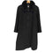 Burette Club ビューレクラブ cashmere blue fox fur カシミヤ混 ブルーフォックスファー ステンカラー コート レディース JPN:M