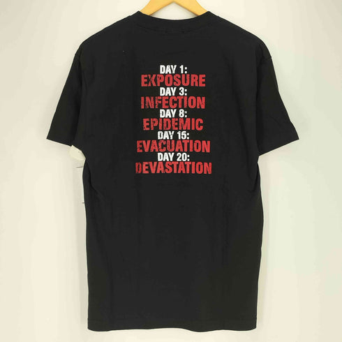 00S ALSTYLEボディ 28 DAYS LATER ホラー映画 プリント クルーネックTシャツ メンズ import:M