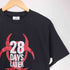 00S ALSTYLEボディ 28 DAYS LATER ホラー映画 プリント クルーネックTシャツ メンズ import:M
