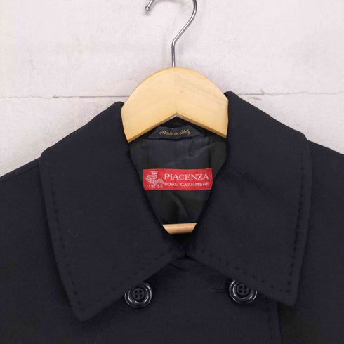 ピアチェンツァ PIACENZA pure cashmere カシミヤ100% ダブルチェスターコート レディース EUR:42