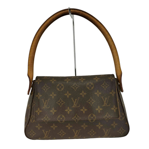 ルイヴィトン LOUIS VUITTON モノグラム ミニルーピング ハンドバッグ レディース