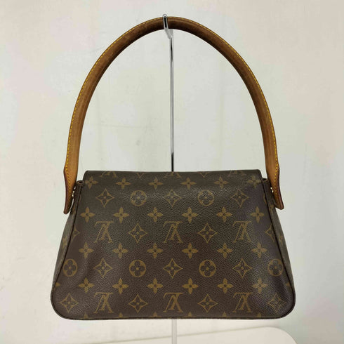 ルイヴィトン LOUIS VUITTON モノグラム ミニルーピング ハンドバッグ レディース