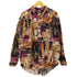 エーアイイー AiE PAINTER SHIRT COTTON ABSTRACT PRINT メンズ JPN:L