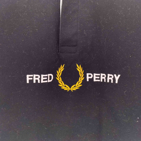 フレッドペリー FRED PERRY ロゴ刺繍 ラガーシャツ メンズ L