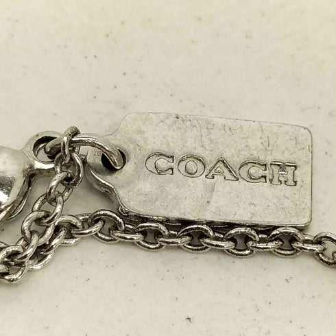 コーチ COACH OPEN CIRCLE STONE NECKLACE オープンサークル ストーン ネックレス レディース