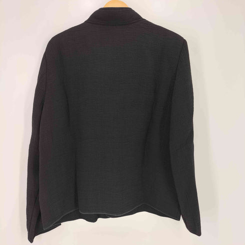 アイリーンフィッシャー eileen fisher レーヨンシルク スタンドカラージャケット メンズ import:L
