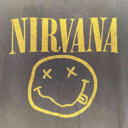 バンドプリントクルーネックTシャツ メンズ