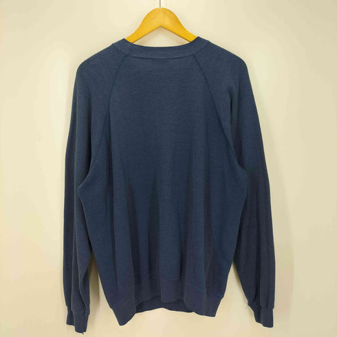 ヘインズ Hanes 80-90S USA製 ALASKA MS Cunard Princess ラグランスリーブ スウェット メンズ import:L