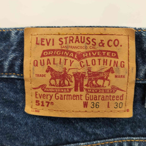 リーバイス Levis 517 グアテマラ製 BOOT CUT ブーツカットデニムパンツ メンズ 36