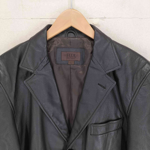 FEDI pig leather レザーテーラードジャケット メンズ JPN:L
