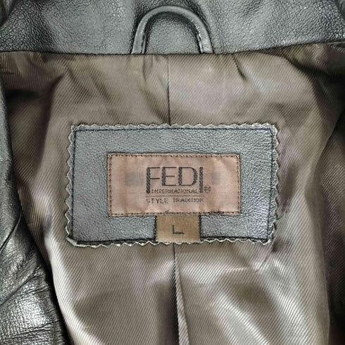 FEDI pig leather レザーテーラードジャケット メンズ JPN:L