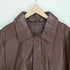 THE CASUAL horse hide 馬革 中綿レザージップアップジャケット メンズ JPN:XL