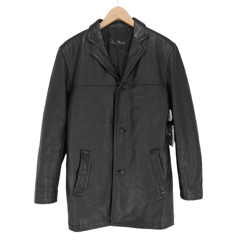 レミュー LES MUES THE CASUAL cow leather レザーカーコート メンズ FREE