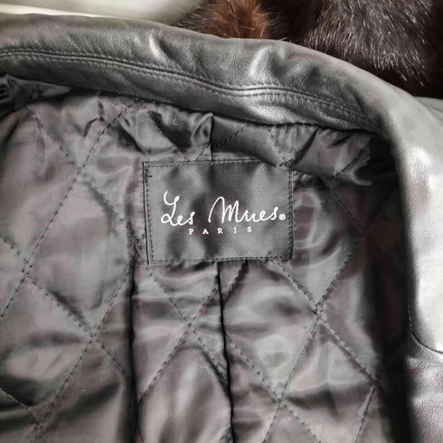 レミュー LES MUES THE CASUAL cow leather レザーカーコート メンズ FREE