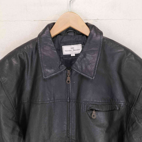 バレンチノマルディーニ VALENTINO MARUDINI pig leather ピッグレザー ジップアップブルゾン メンズ JPN:L