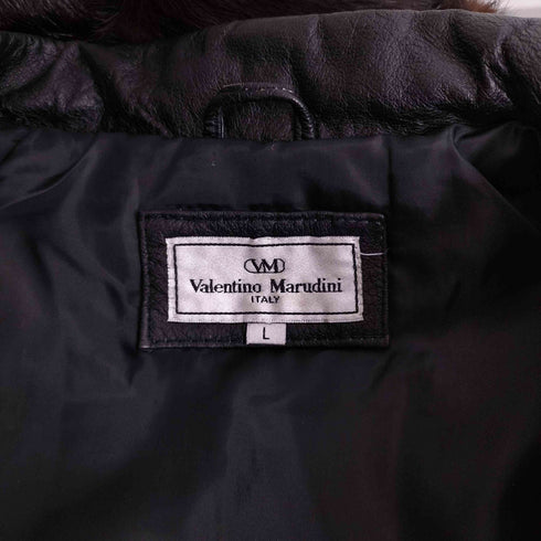 バレンチノマルディーニ VALENTINO MARUDINI pig leather ピッグレザー ジップアップブルゾン メンズ JPN:L