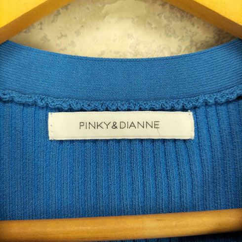 ピンキーアンドダイアン Pinky&Dianne Vネックケープニットプルオーバー レディース 38