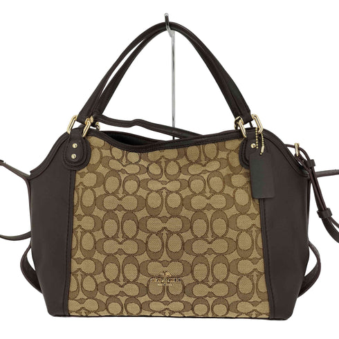 コーチ COACH シグネチャーキャンバス2WAYトートバッグ レディース