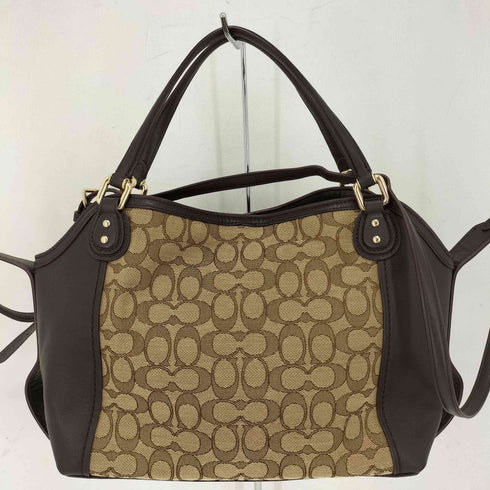 コーチ COACH シグネチャーキャンバス2WAYトートバッグ レディース