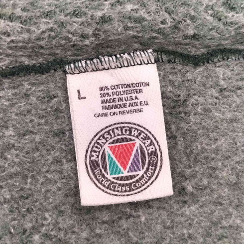 マンシングウェア Munsingwear 90s USA製 コットンポリ 裏起毛 スウェットパンツ メンズ JPN:L
