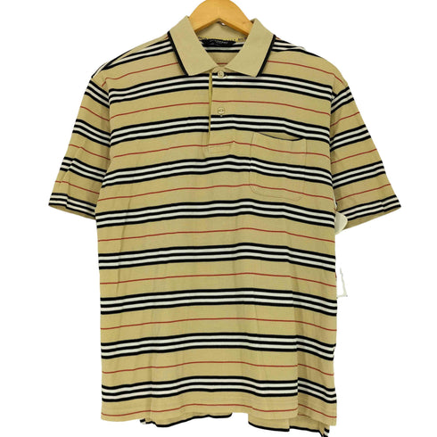 バーバリーゴルフ BURBERRY GOLF ノバチェック 半袖 ショートスリーブ ポロシャツ メンズ L