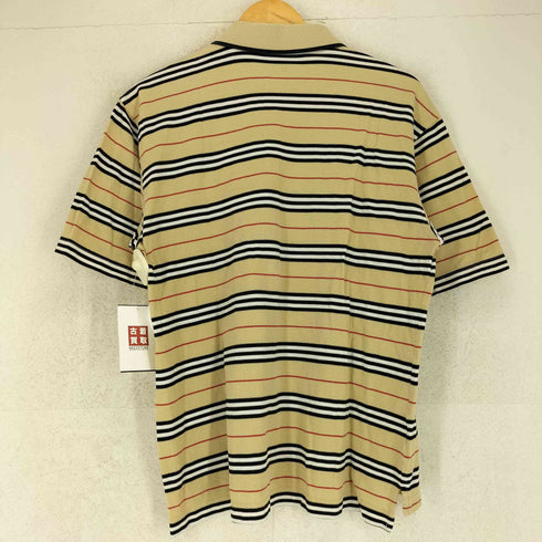 バーバリーゴルフ BURBERRY GOLF ノバチェック 半袖 ショートスリーブ ポロシャツ メンズ L