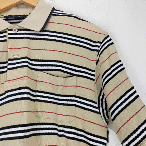 バーバリーゴルフ BURBERRY GOLF ノバチェック 半袖 ショートスリーブ ポロシャツ メンズ L