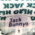 ジャックバニー JACK BUNNY ロゴ総柄S/Sポロシャツ レディース 1