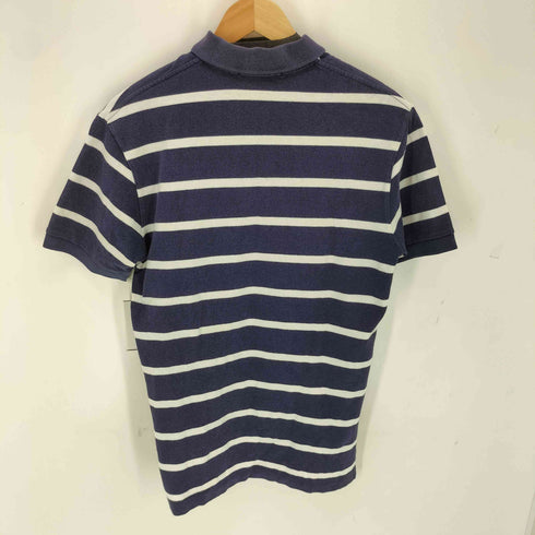 ポロバイラルフローレン Polo by RALPH LAUREN スモールポニー刺繍ボーダーポロシャツ メンズ S