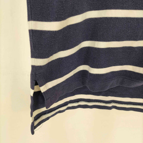 ポロバイラルフローレン Polo by RALPH LAUREN スモールポニー刺繍ボーダーポロシャツ メンズ S