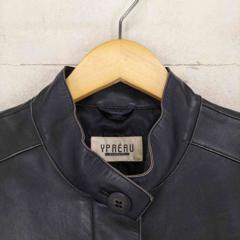 YPREAU lamb leather 比翼レザージャケット レディース JPN:11号
