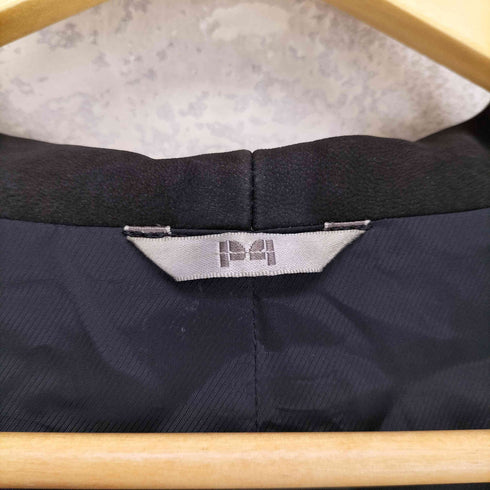 P-4 lamb leather フーデッドレザージャケット レディース JPN:2